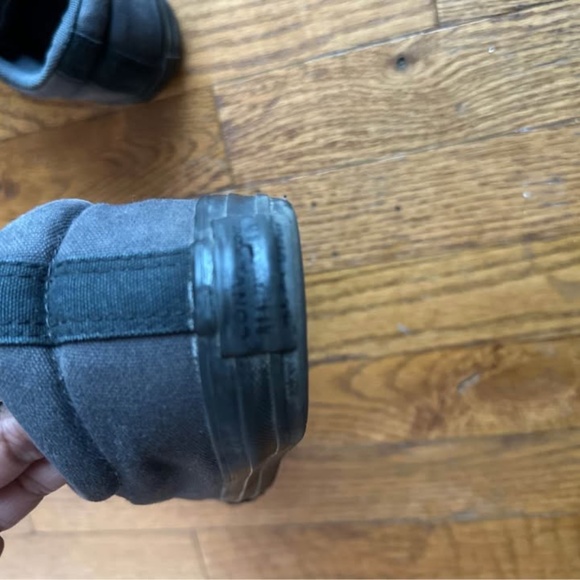 Converse ALL STARS Boys’ Black Canvas Shoes Size: 5 - Picture 5 of 8